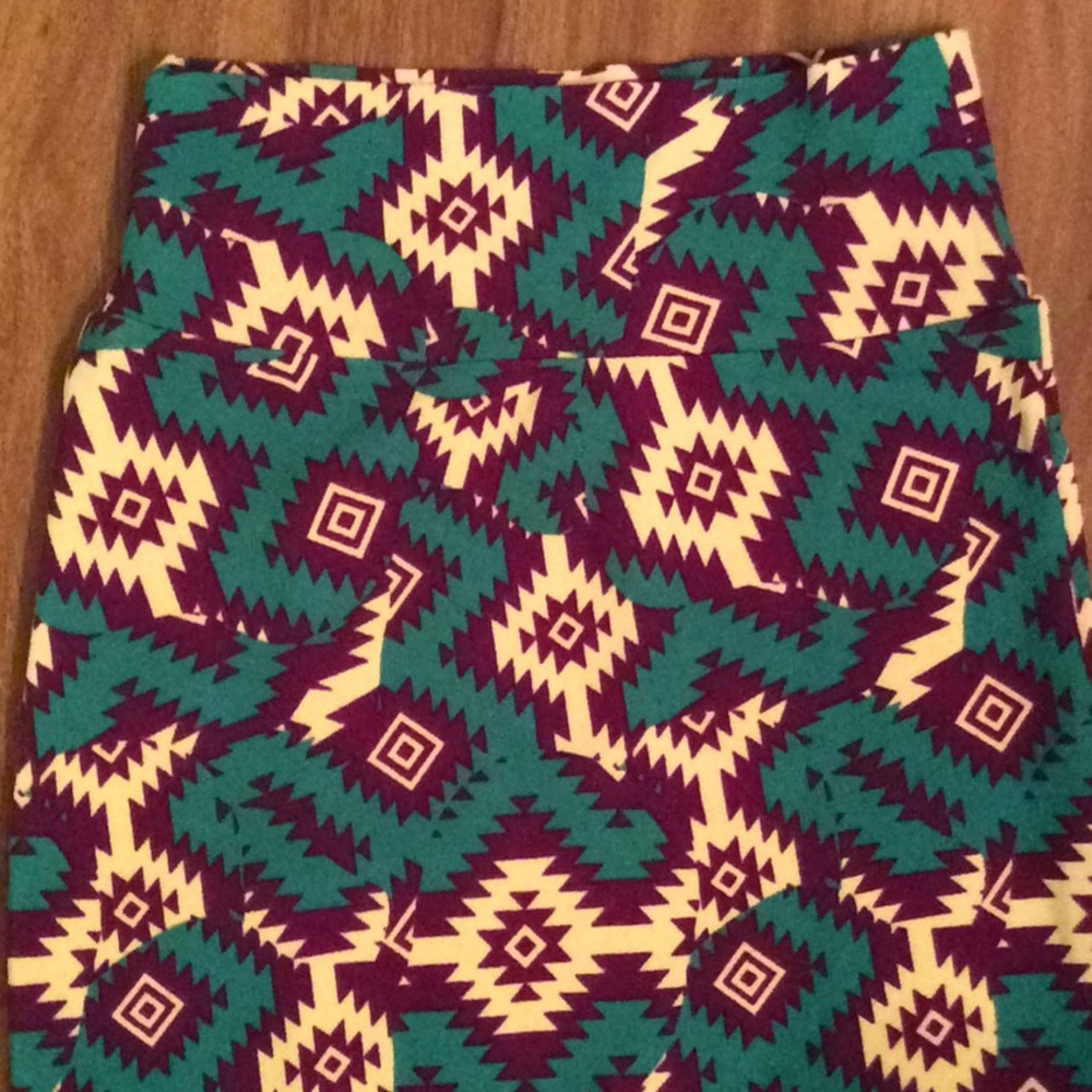 Aztec pencil skirt
